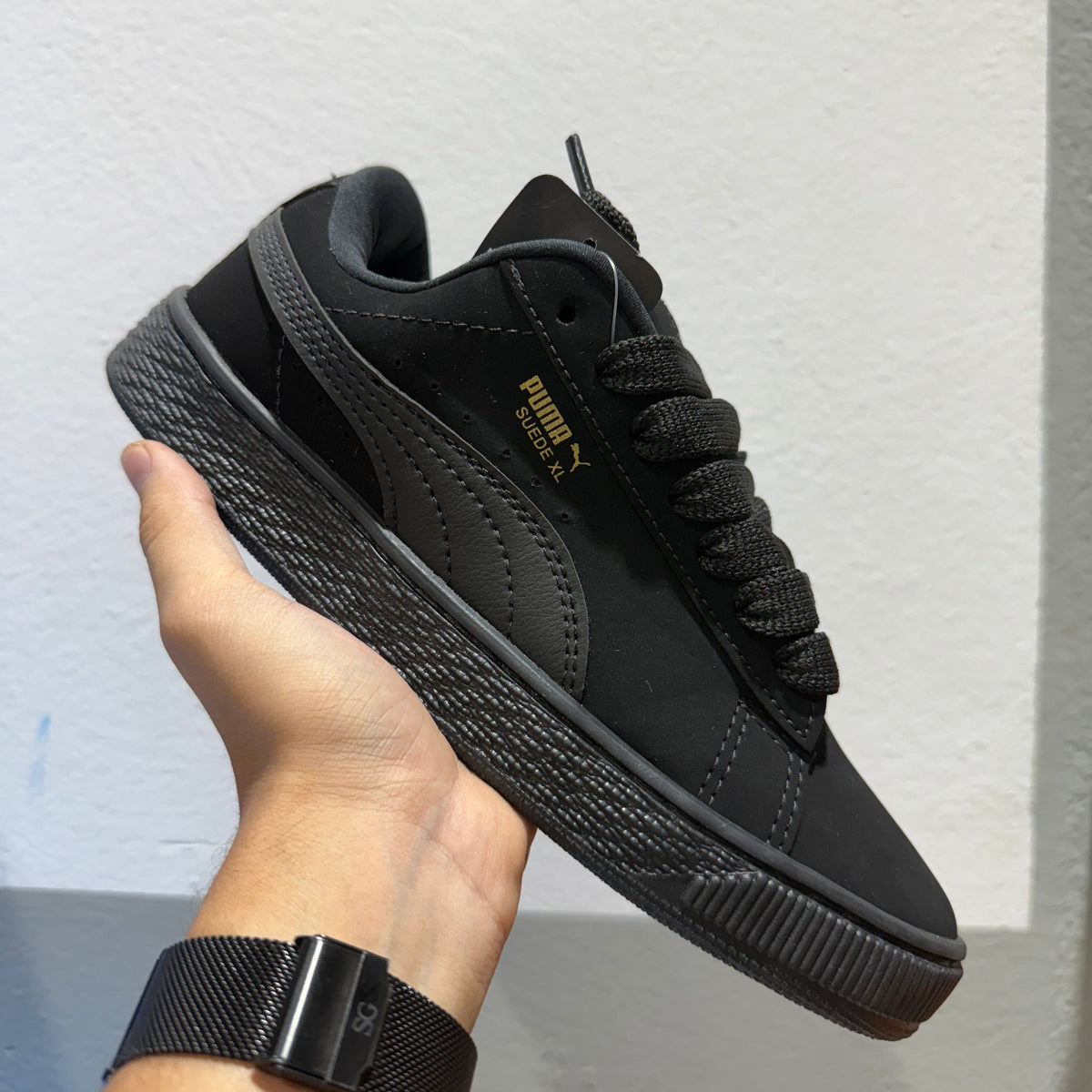 PM SUEDE XL TODO PRETO