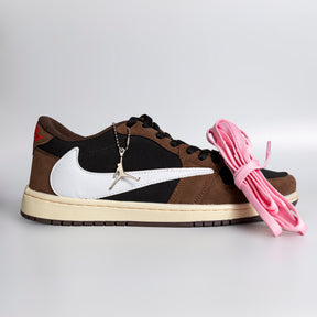NK Air Jordan 1 Low Travis Scott brown