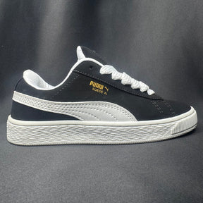 PM SUEDE XL PRETO & BRANCO