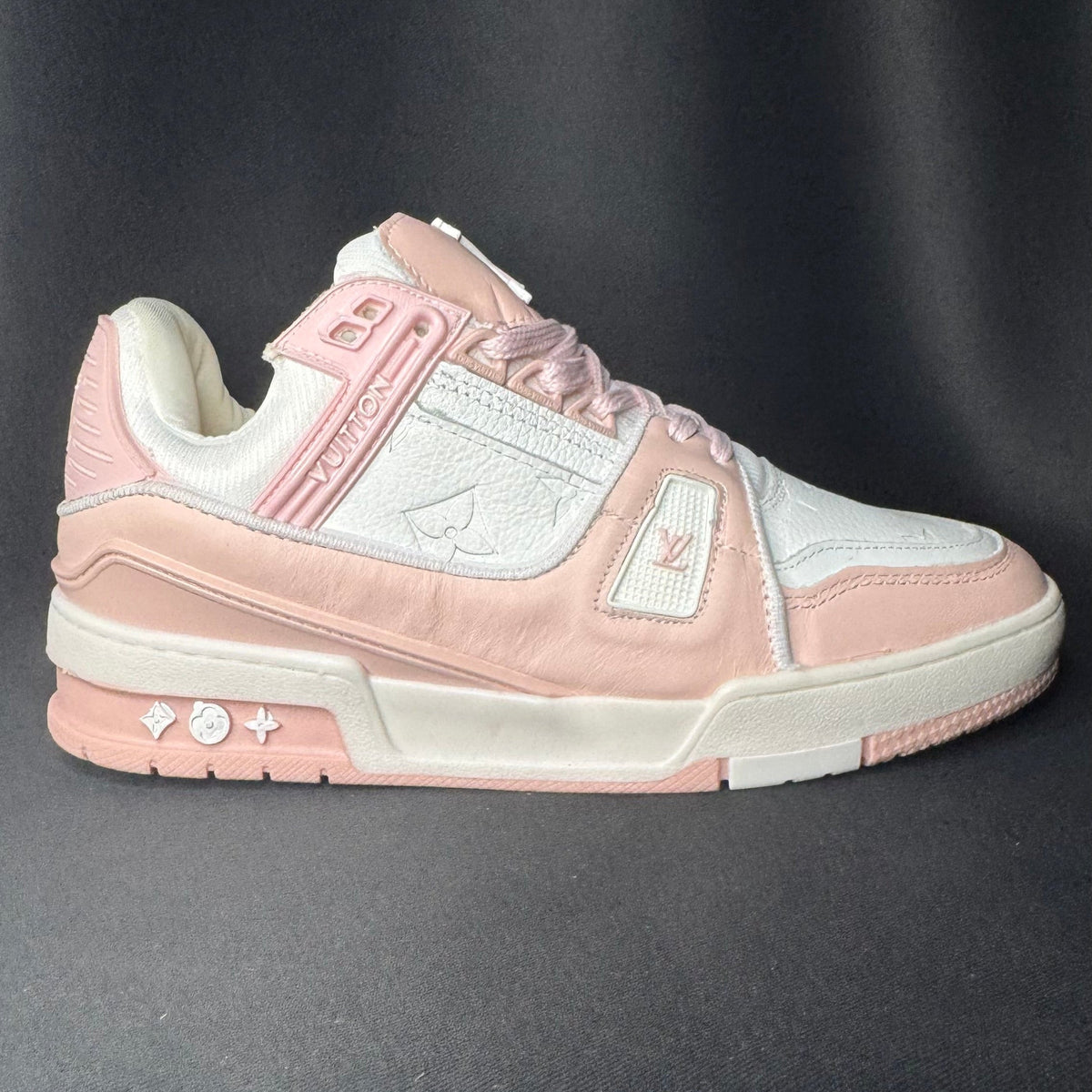 LV Skate Rosa & Branco